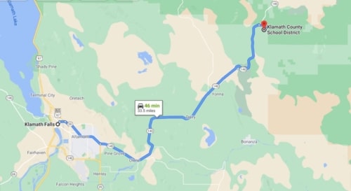 2.3 Acres, Small Vacant Land for Sale Bonanza Oregon