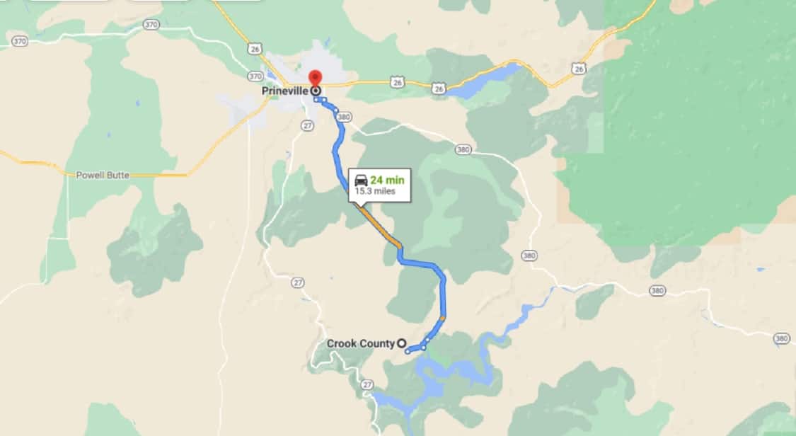 4.15 Acres,center mapping land for sale ,Prineville OR