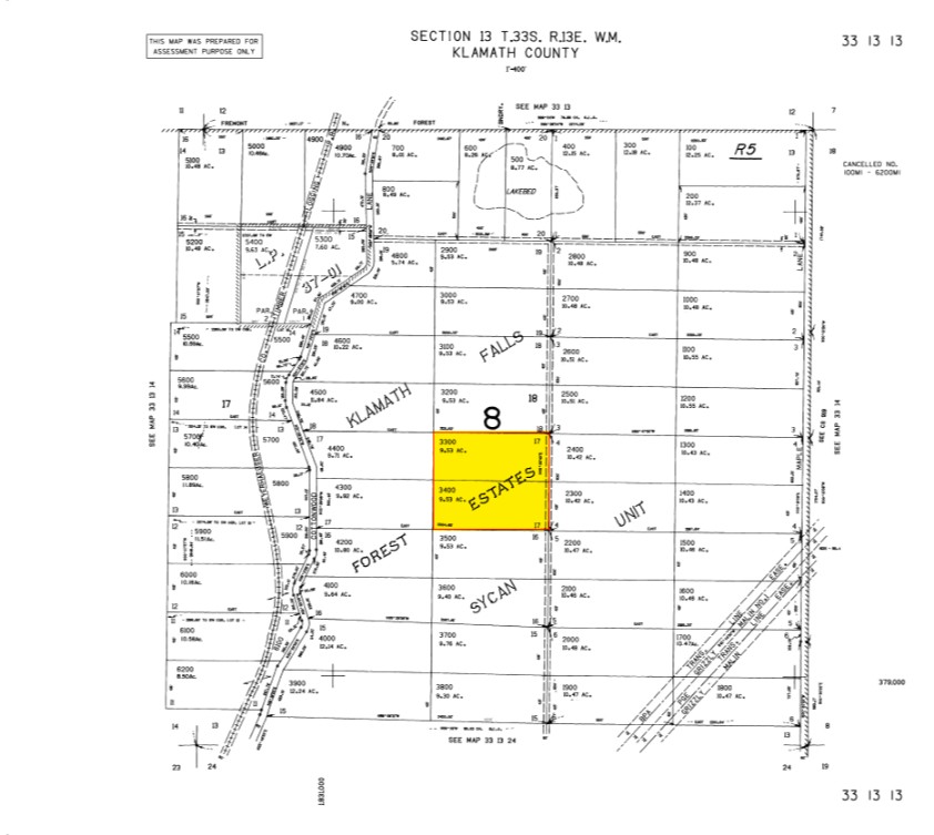 19.06 Acres, Klamath County OR, Parcel R176188, R176133 19.06 Acres, Klamath, Oregon Account 176188 / Map and Taxlot 3313-01300-03400; Account 176133 / Map and Taxlot 3313-01300-03300 - Image 10