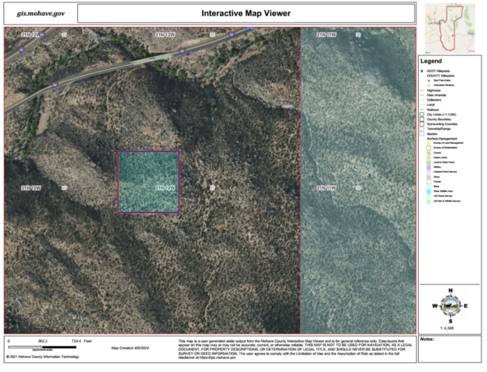 10 Acres, Mohave County AZ, Parcel 353-12-049 - Image 20