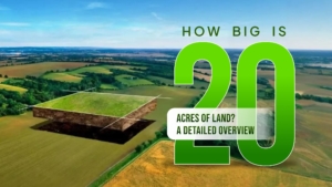 How big is 20 acres of land A Detailed Overview