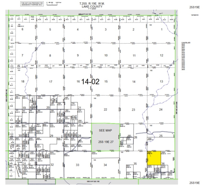 160 Acres, Lake County OR, Parcel 956 160 Acres, Lake, Oregon Account 956 / Map and Taxlot 25S19E00-00-10500 - Image 18