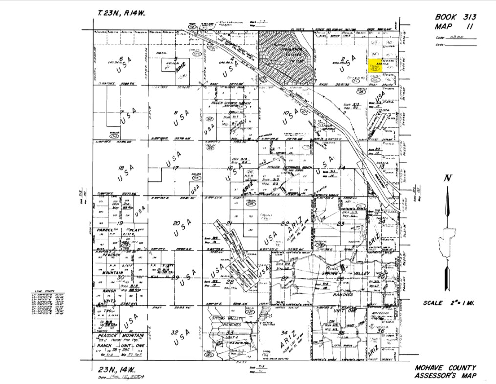 West Sloping, with legal access 40 Acres, Mohave, Arizona 313-11-043 - Image 18