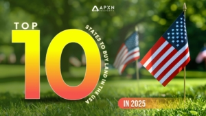 Top 10 Best States to Buy Land in the USA in 2025