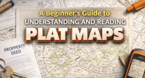 Banner image for a beginner’s guide to understanding and reading plat maps